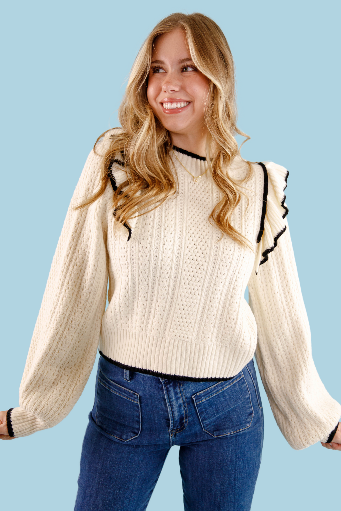 Blissful Strolls Sweater