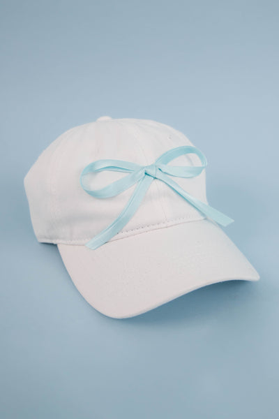 Ribbon Baseball Cap-Mint