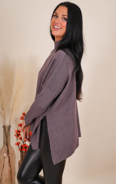 Women's Buttery Soft Sweater- Women's Oversized Poncho Sweater- Entro Sweaters