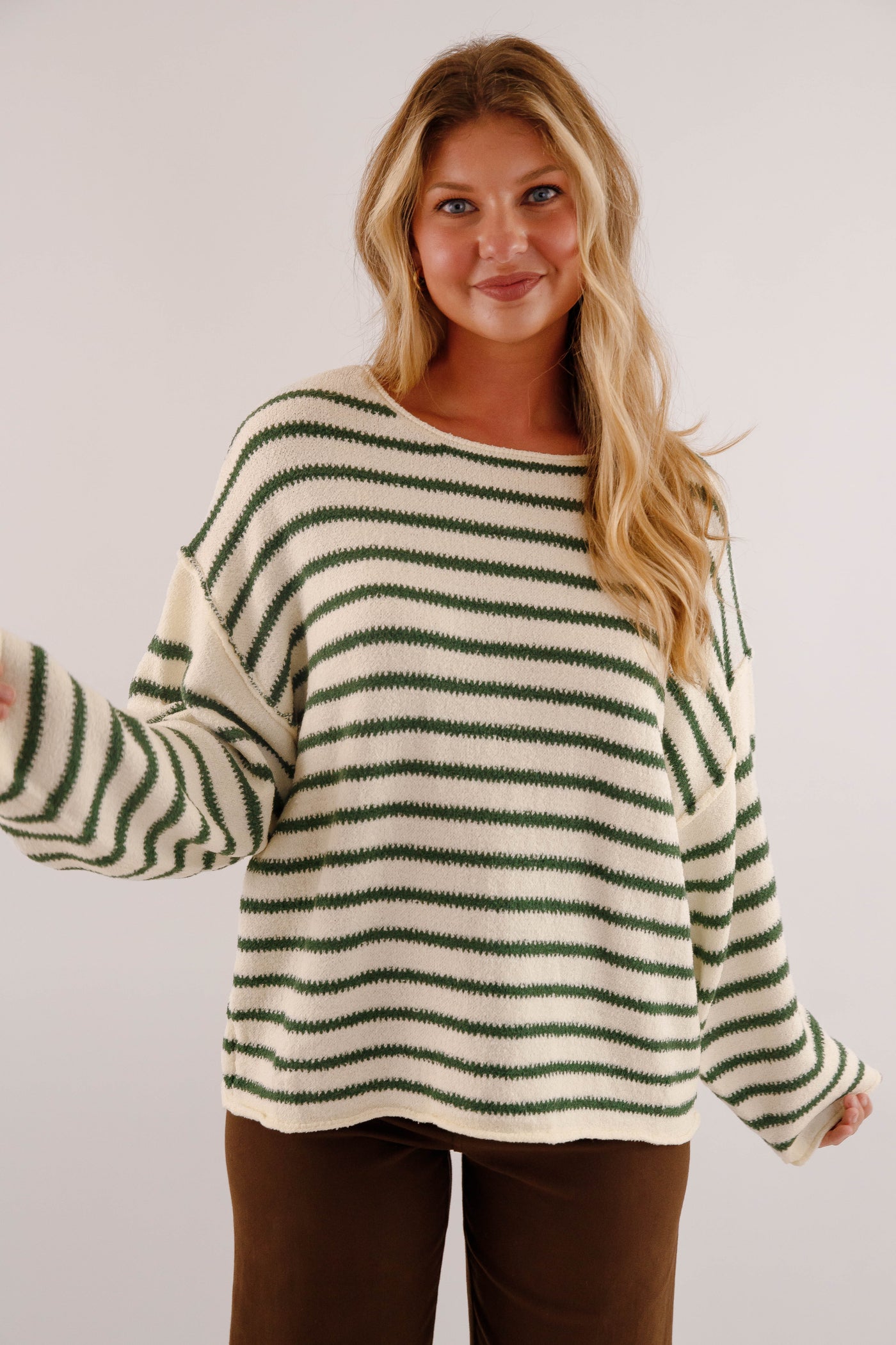 Better Perspective Sweater-Green