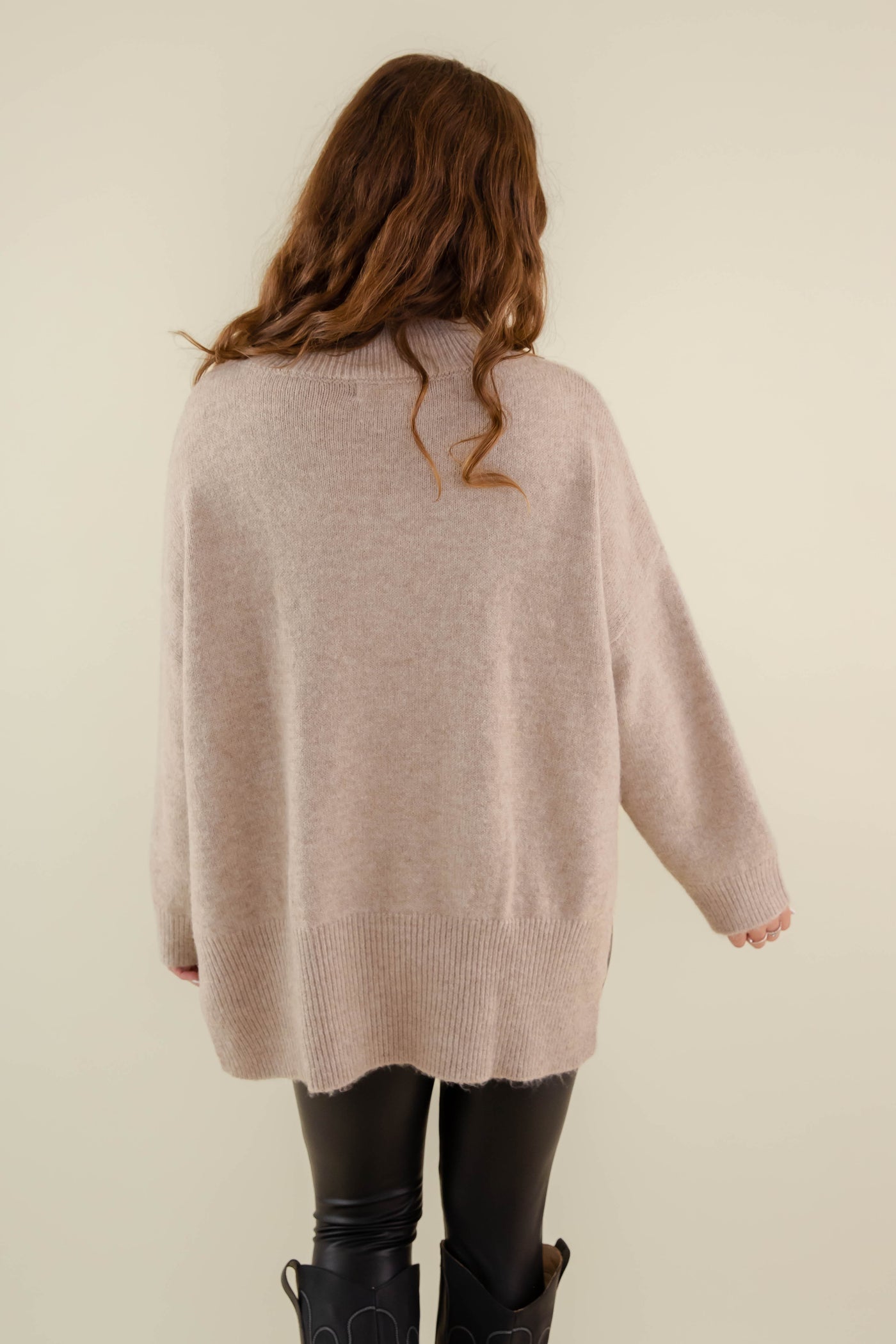 Cozy Activities Sweater-Taupe