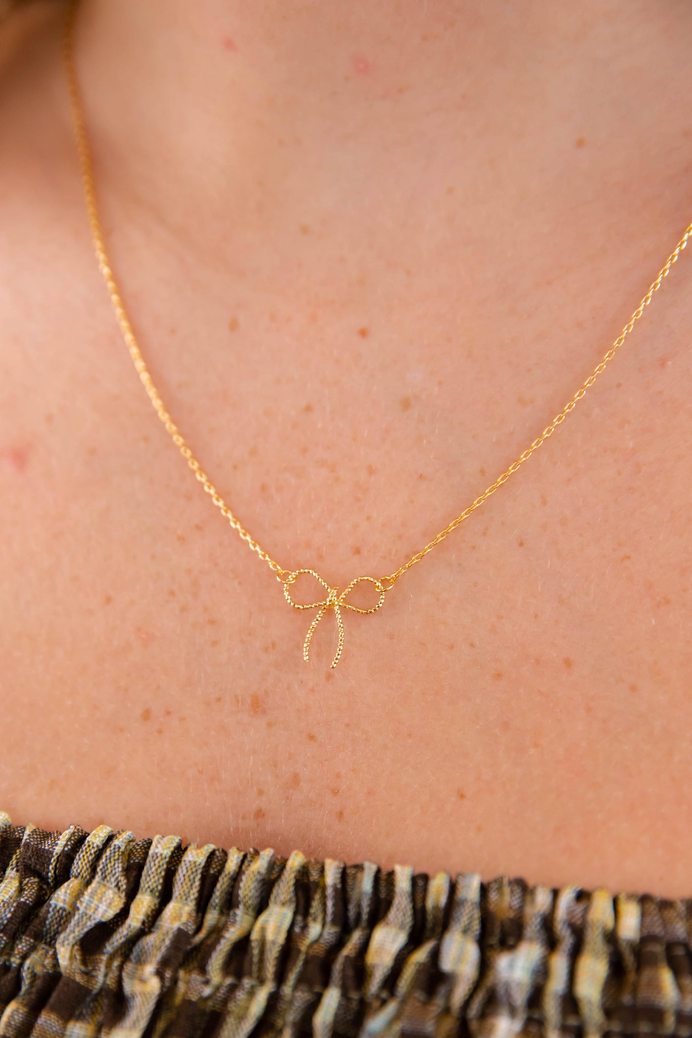 It Was Always You Bow Necklace