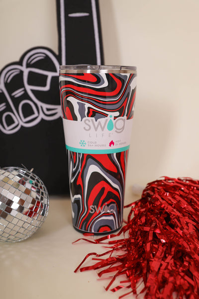 UGA 32oz Tumbler- SWIG Game Day Tumbler Cup- Cute Dawgs Coffee Cup