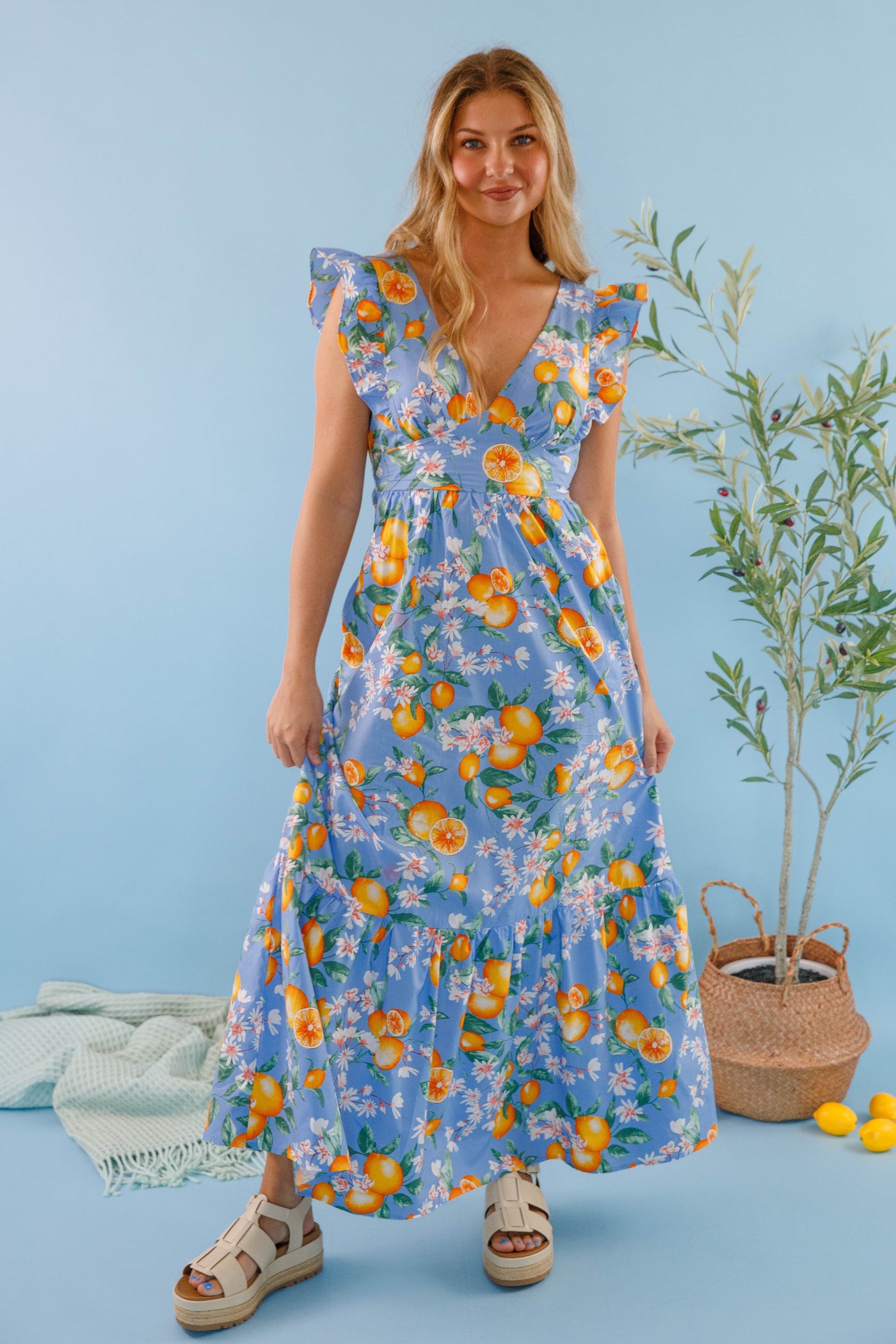 Brunch By the Beach Maxi Dress
