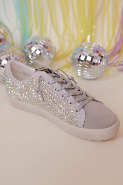 Women's Rhinestone Star Sneakers- GG Sneaker Dupes- MiMi Rhinestone Sneakers