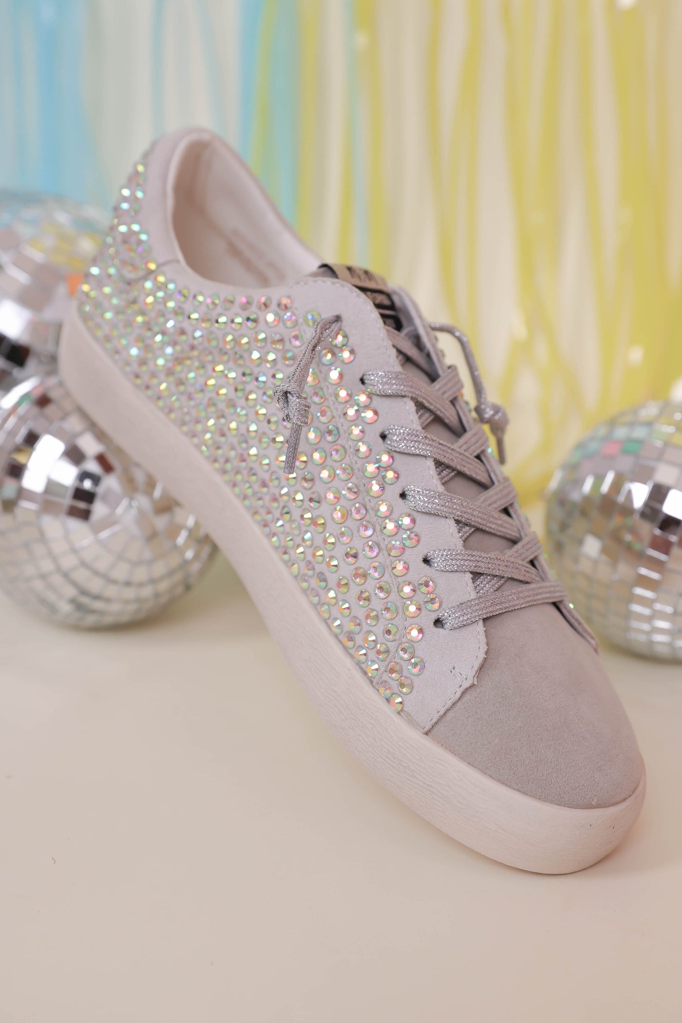 Women's Rhinestone Star Sneakers- GG Sneaker Dupes- MiMi Rhinestone Sneakers