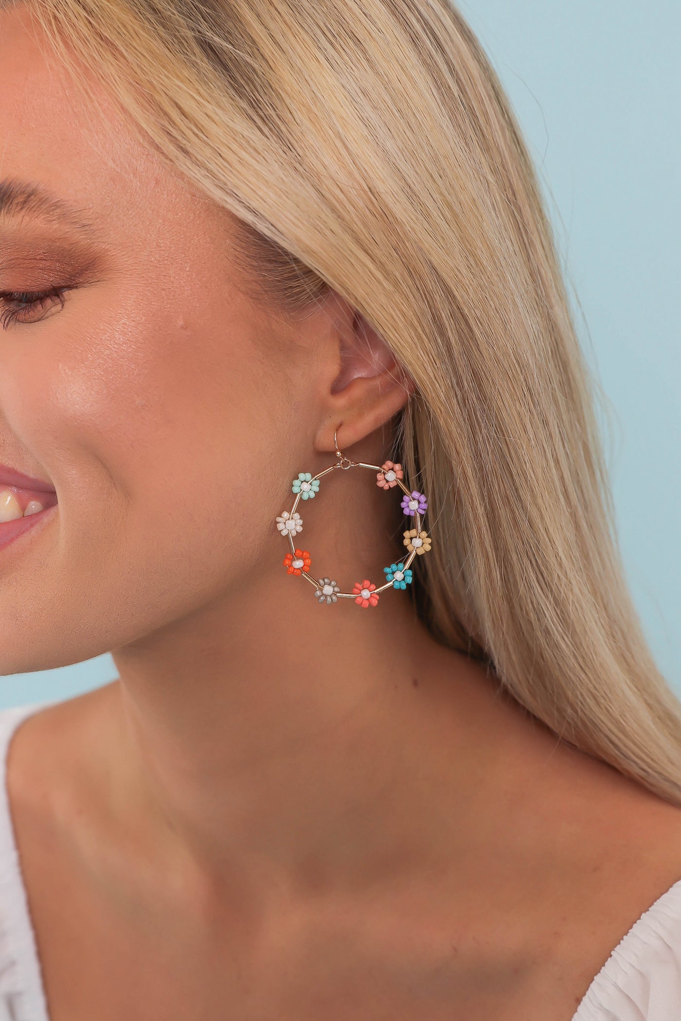 Girl Power Hoop Earrings