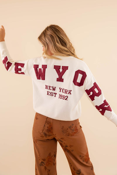 No Where Like New York Sweater
