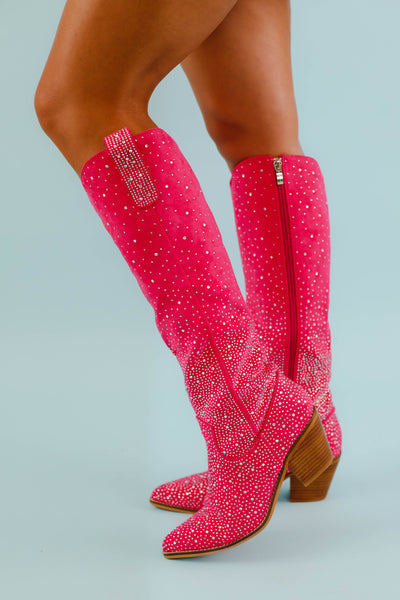 Josie Rhinestone Western Boots