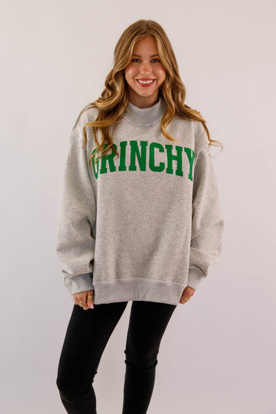 Grinchy and Merry Reversible Pullover