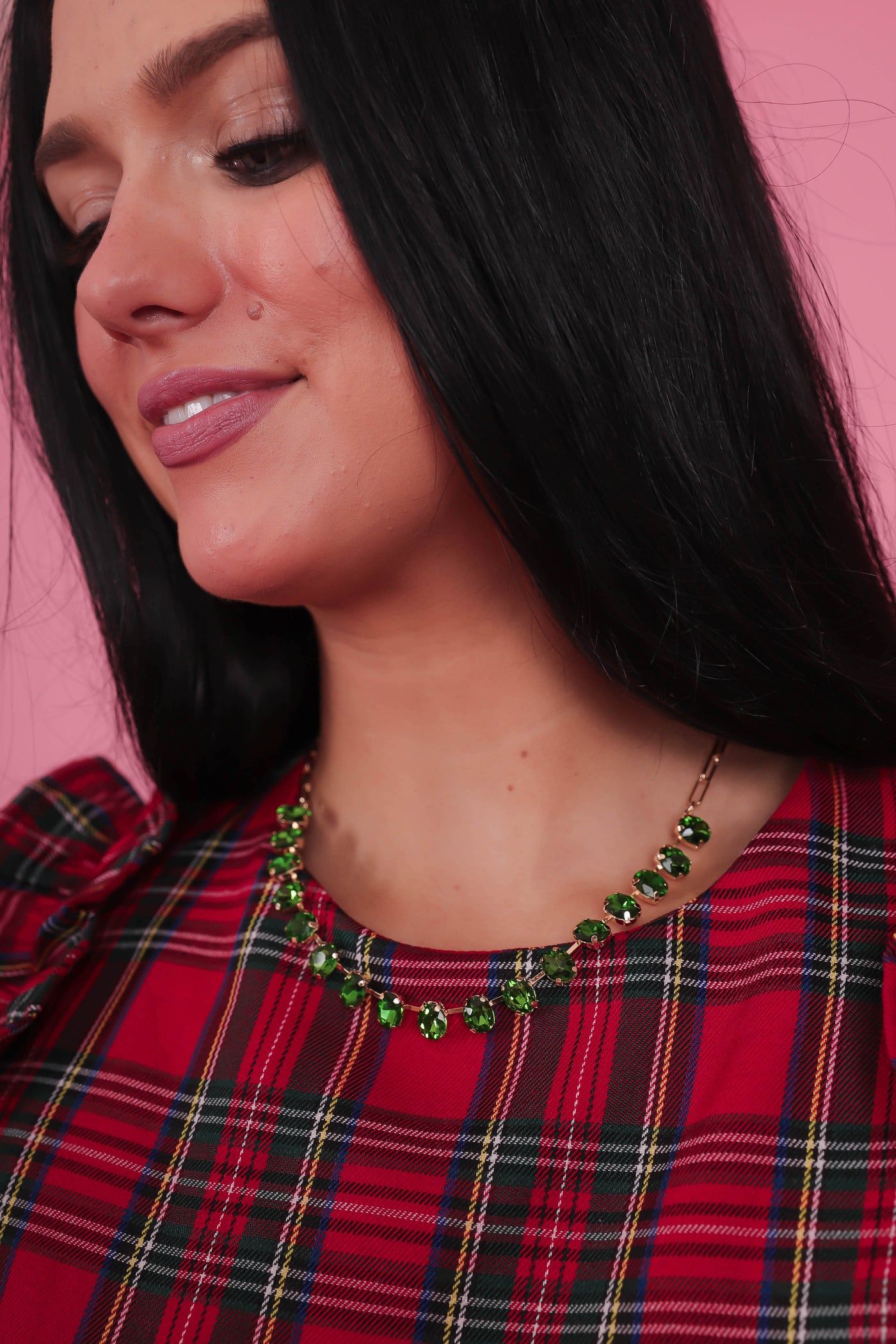 Showed Me Colors Necklace-Green