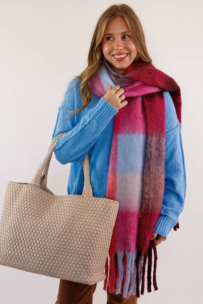 Carry It All Tote Bag-Beige