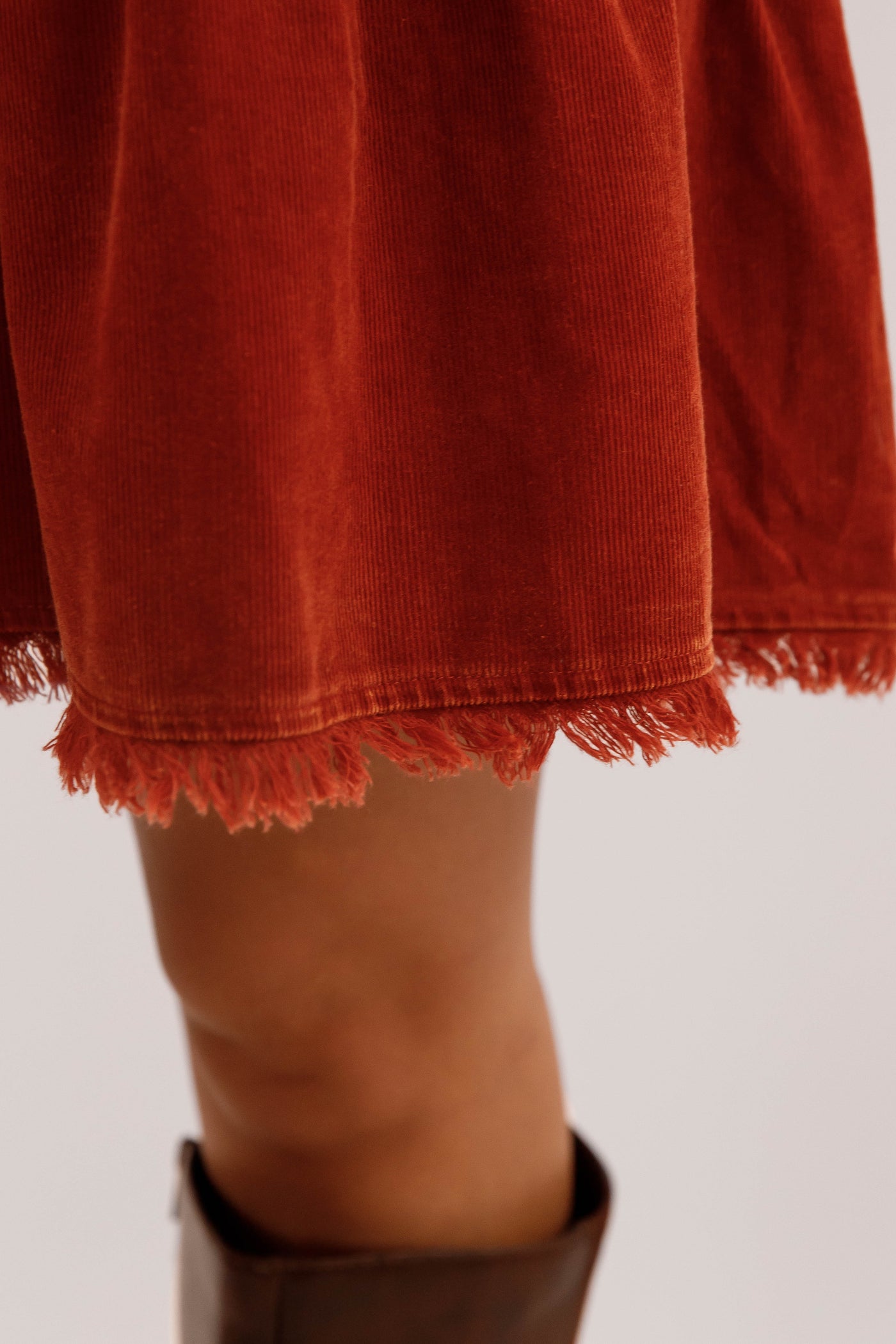 Hope of It All Dress-Rust
