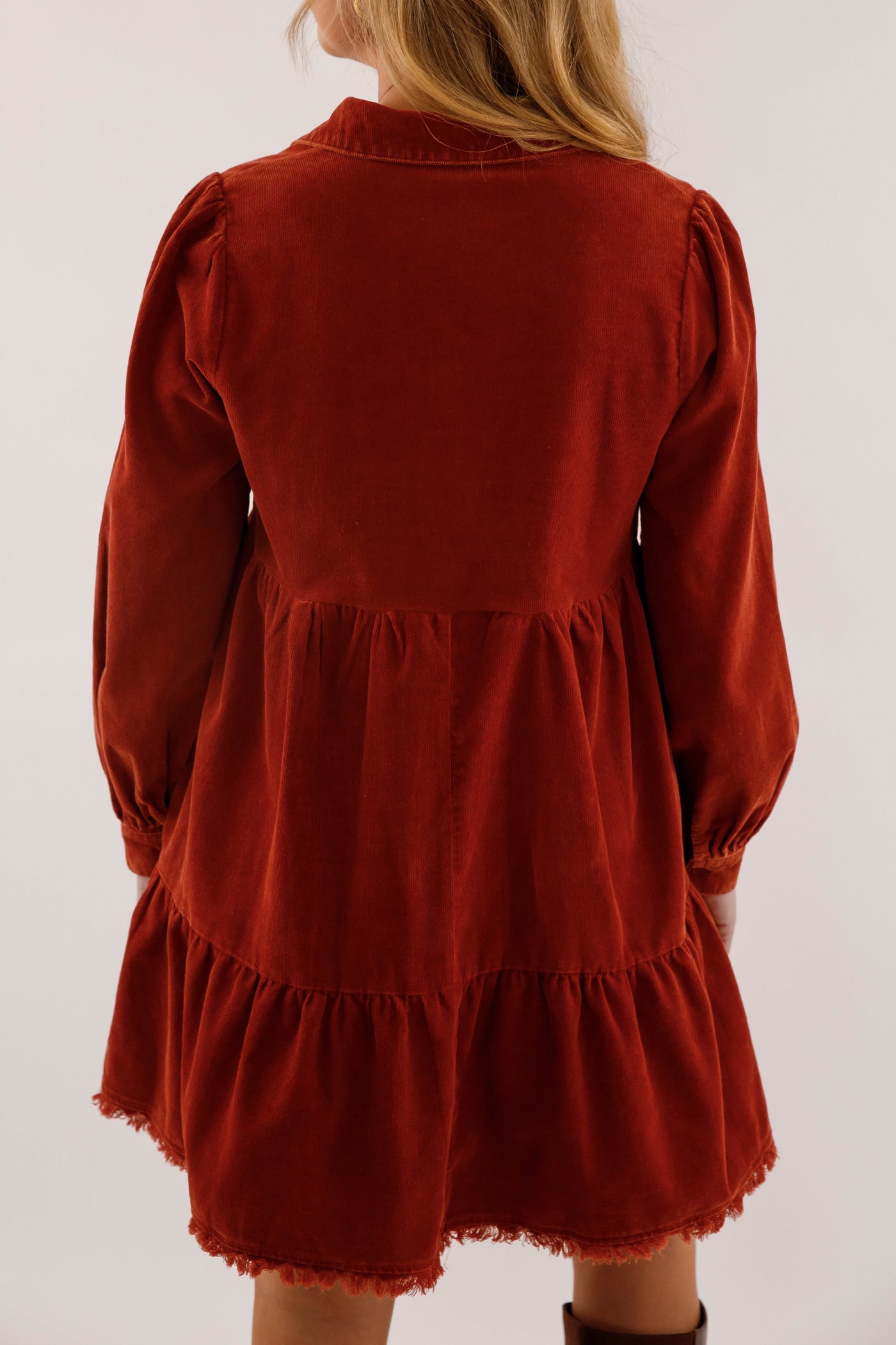 Hope of It All Dress-Rust