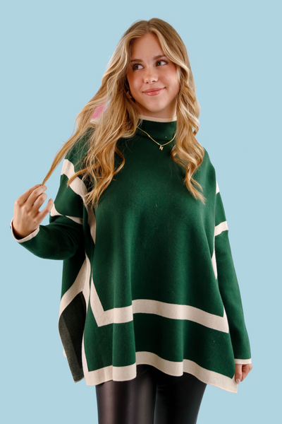 A Serious Game Sweater-Hunter Green