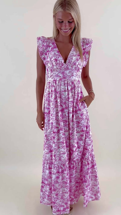 RESTOCK: Travel Wide And Far Maxi Dress