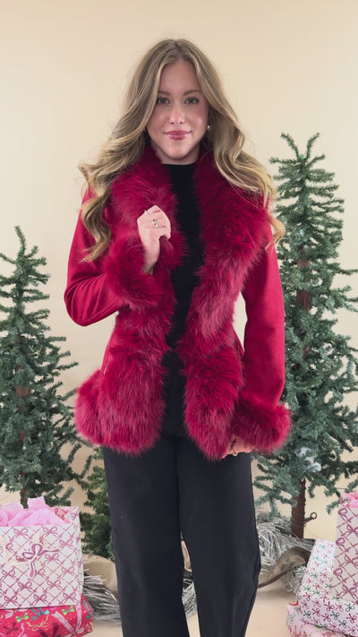 RESTOCK: Envious of My Life Suede Coat