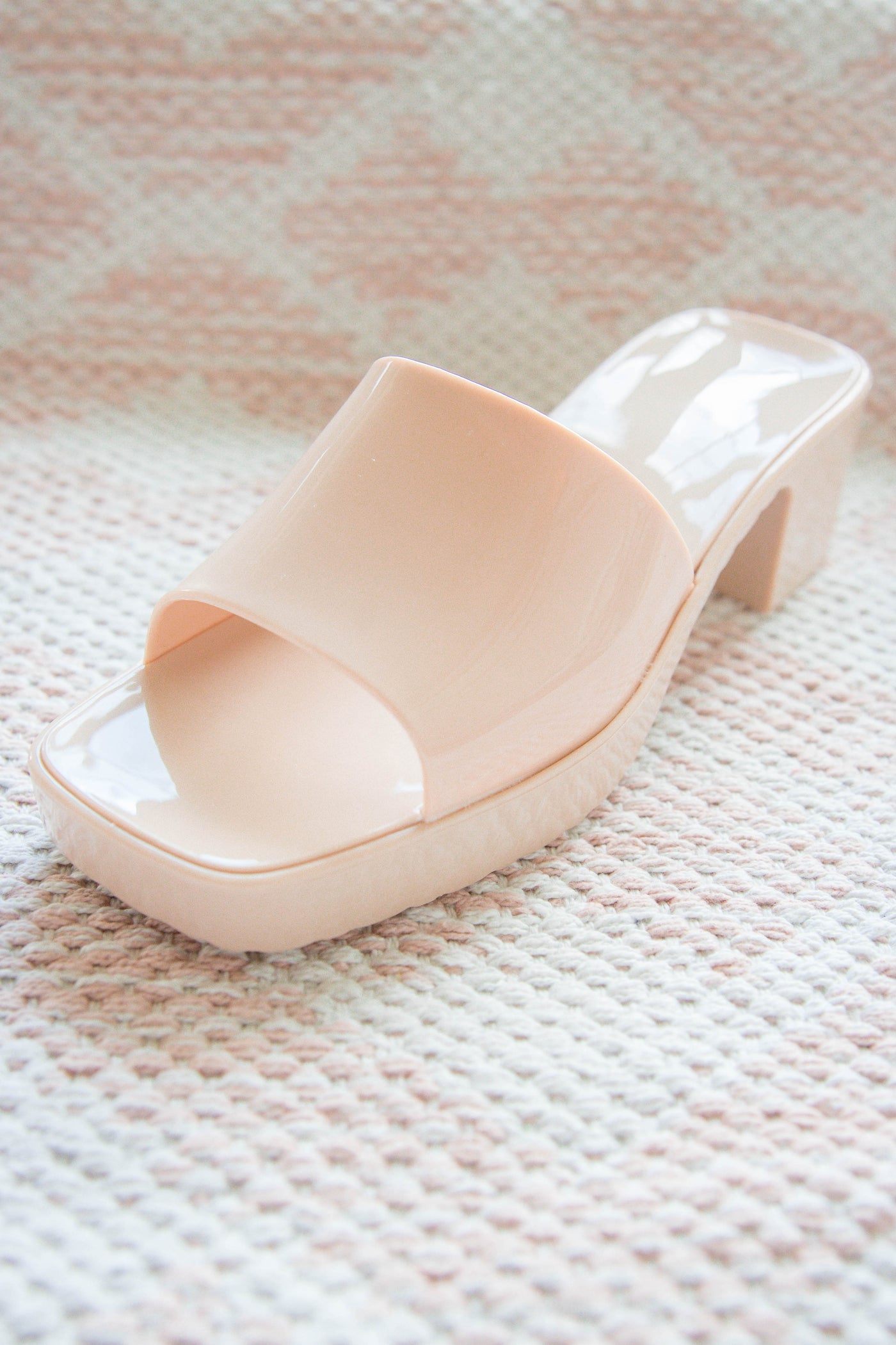 Jelly Heel Sandal- Nude Jelly Heels- Nude Heels For Women