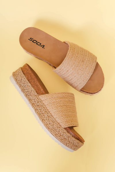 RESTOCK: Callie Espadrille Sandals